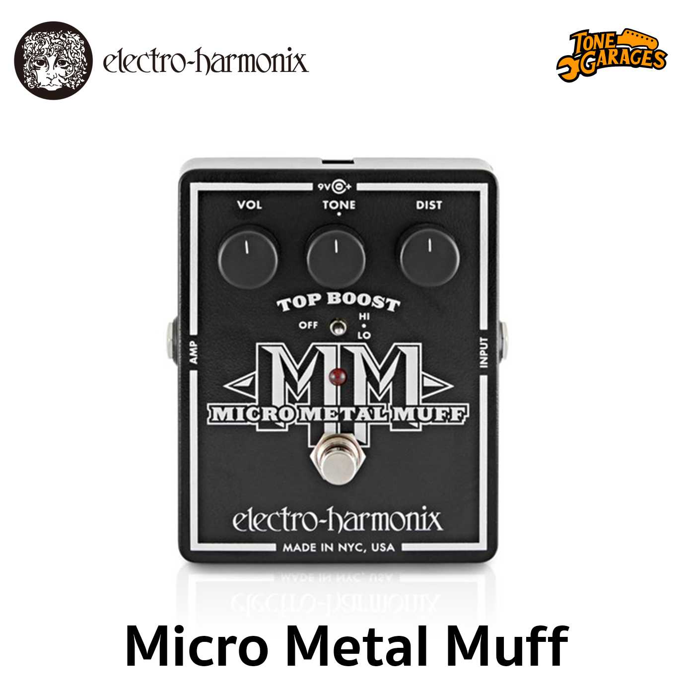 Electro Harmonix Micro Metal Muff เอฟเฟคกีต้าร์ Made in USA