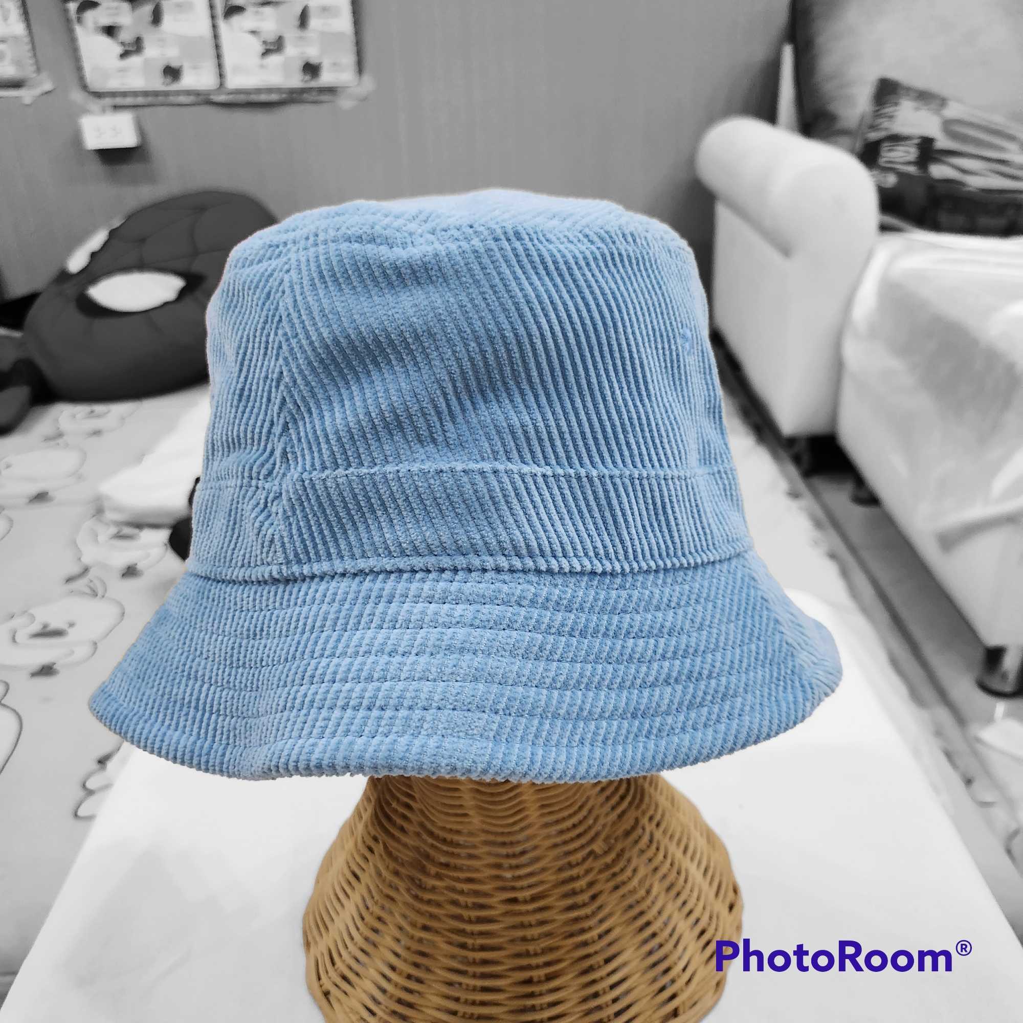 Novelty bucket hat-blue