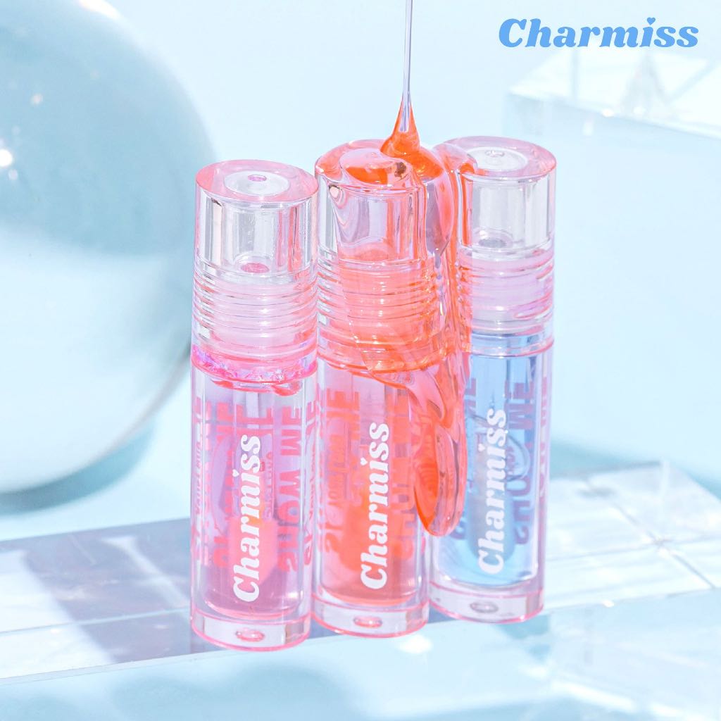 ￼Charmiss Juicy Drop Lip & Cheek Oil ลิปออยล์เปลี่ยนสีได้ อัพลุคแก้มฉ่ำ ปากนุ่มฟู✨✨ 