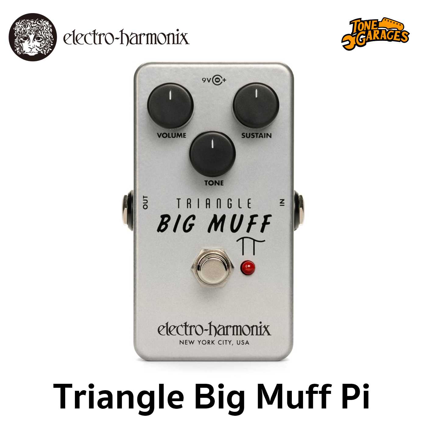 Electro Harmonix Triangle Big Muff Pi  เอฟเฟคกีต้าร์ บิ๊กมัพเวอร์ชั่น Reissue มาจากปี 1969