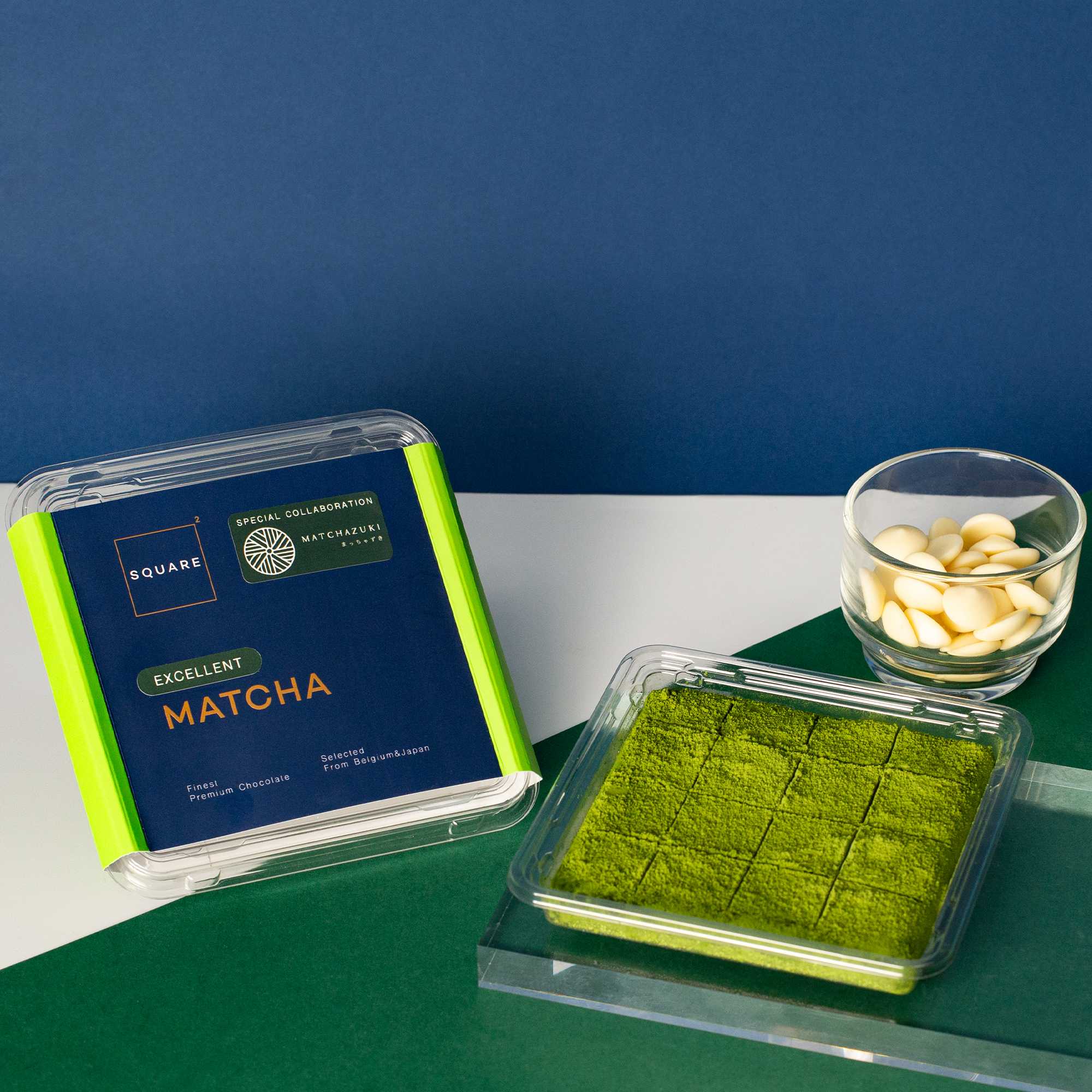 SQUARE2 Nama Chocolate Matcha (Excellent) จาก Matchazuki