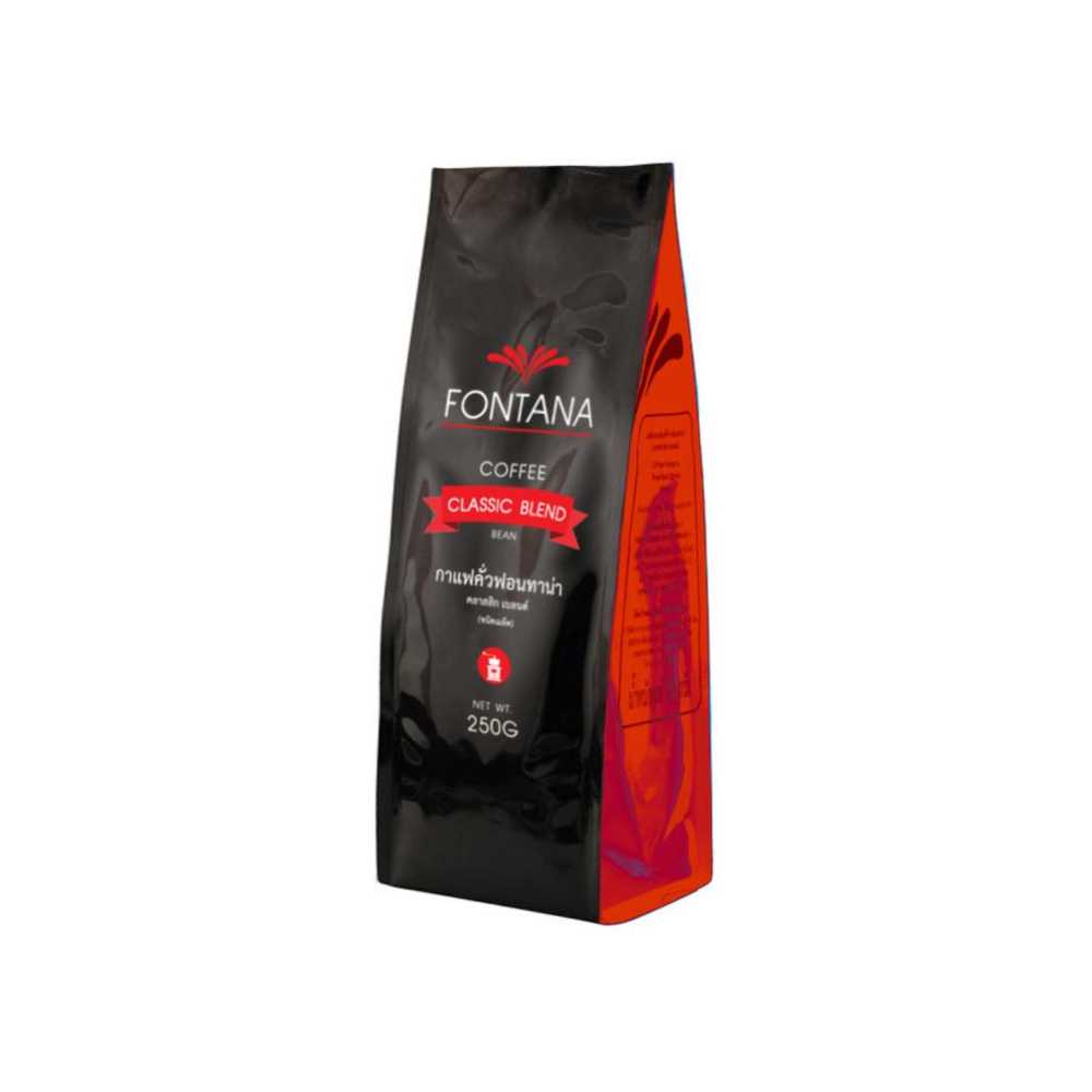 เมล็ดกาแฟคั่ว Fontana Coffee Classic Blend 250g
