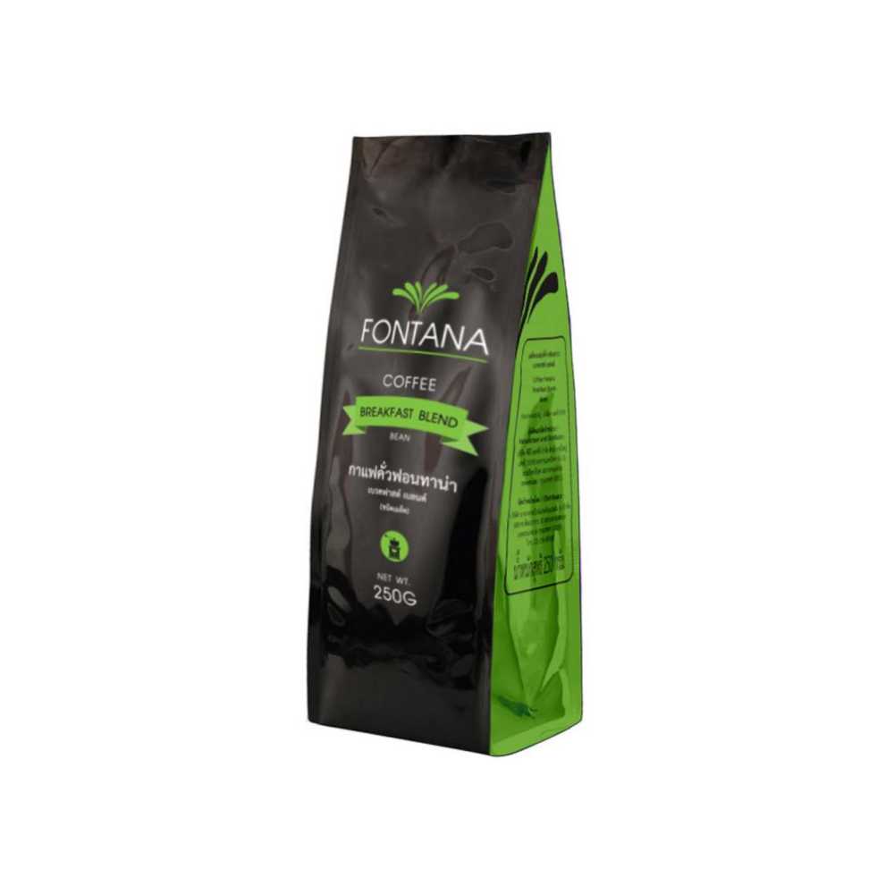 เมล็ดกาแฟคั่ว Fontana Coffee Breakfast Blend 250g