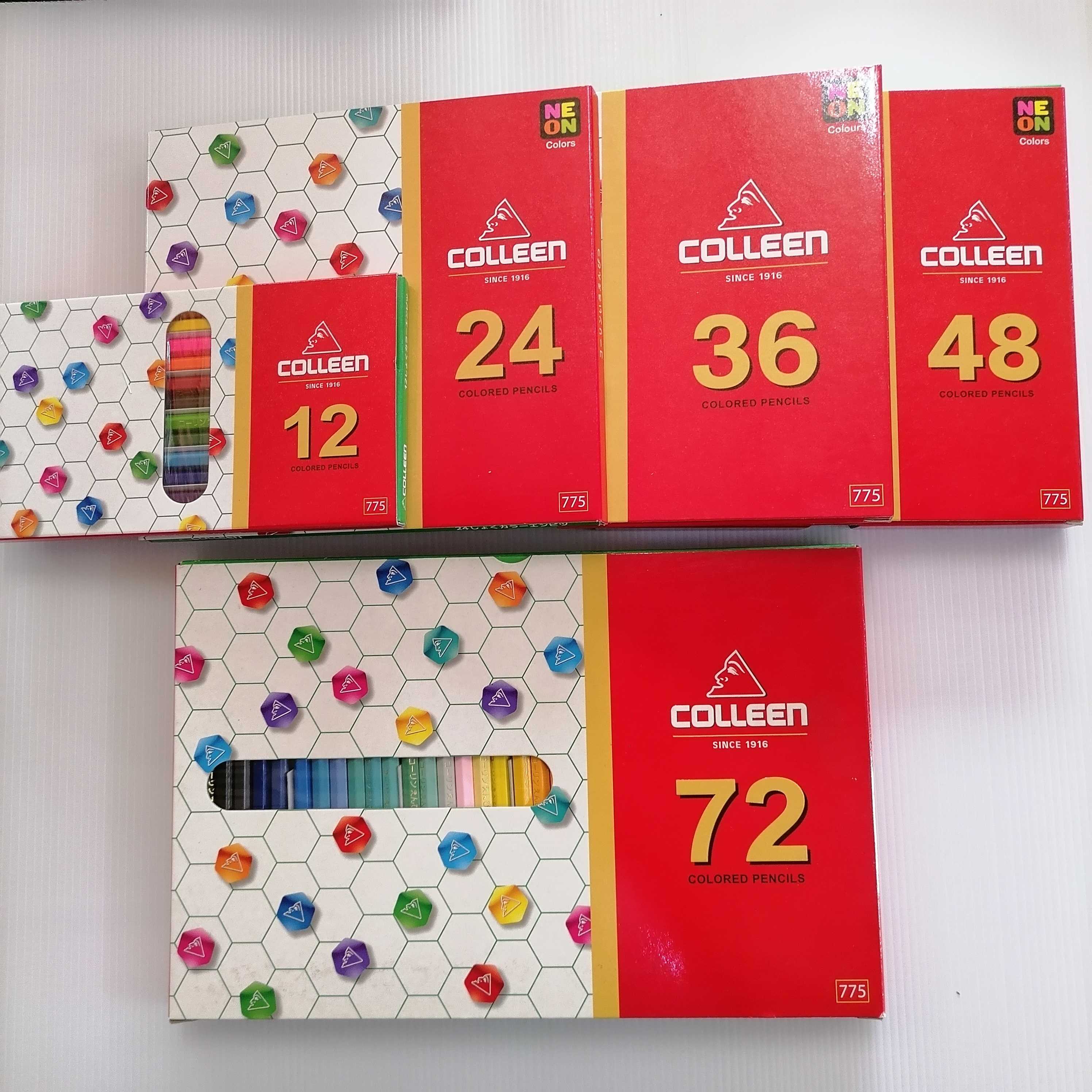 ดินสอสี คอลลีน 12,24,36,48,72 สี