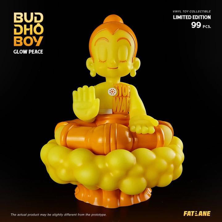 ❇️ YELLOW Glow in the dark // BUDDHO BOY 