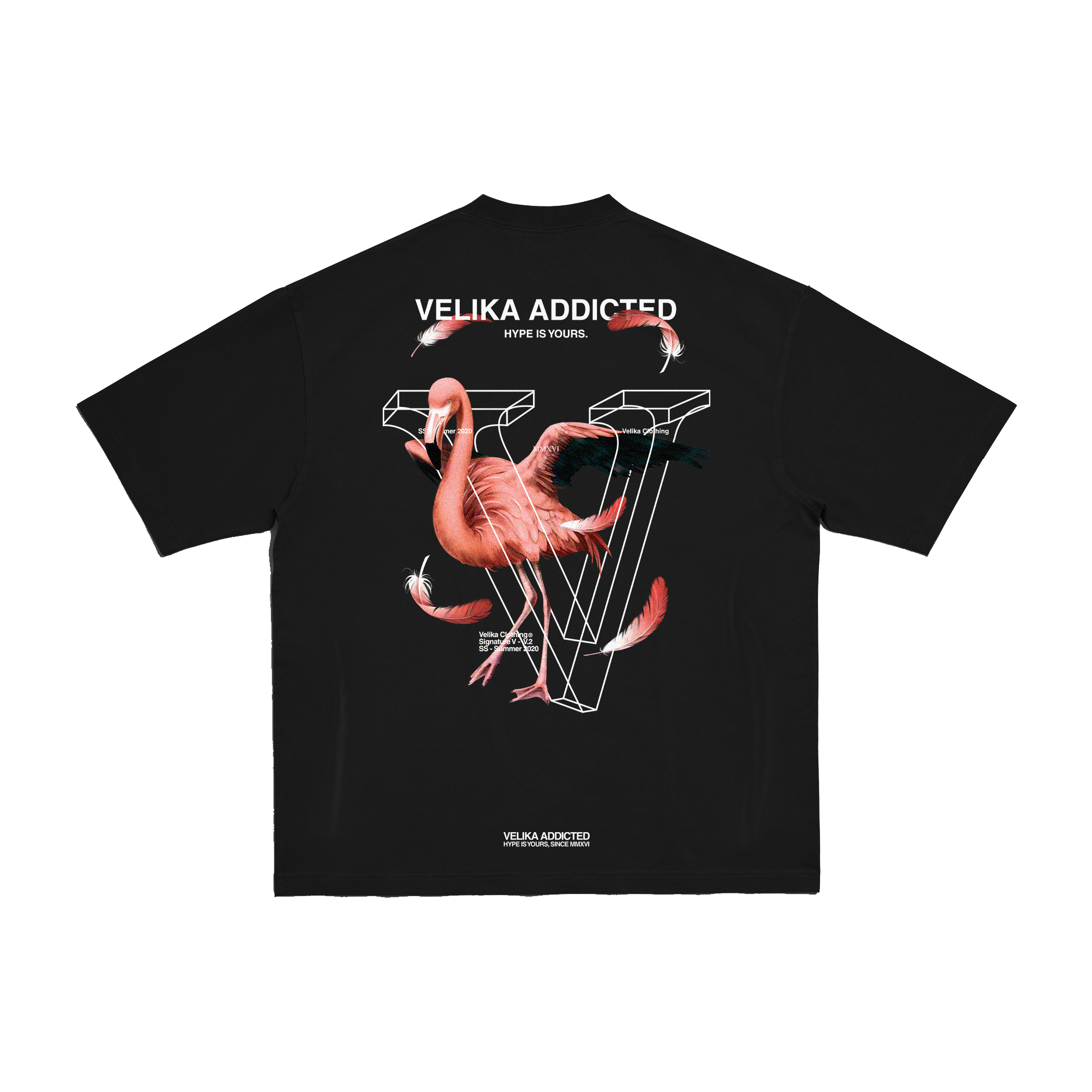 Flaming V - Oversized T-Shirt