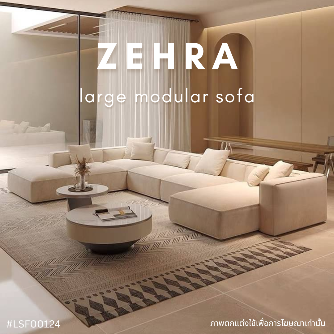 ZEHRA large modular sofa