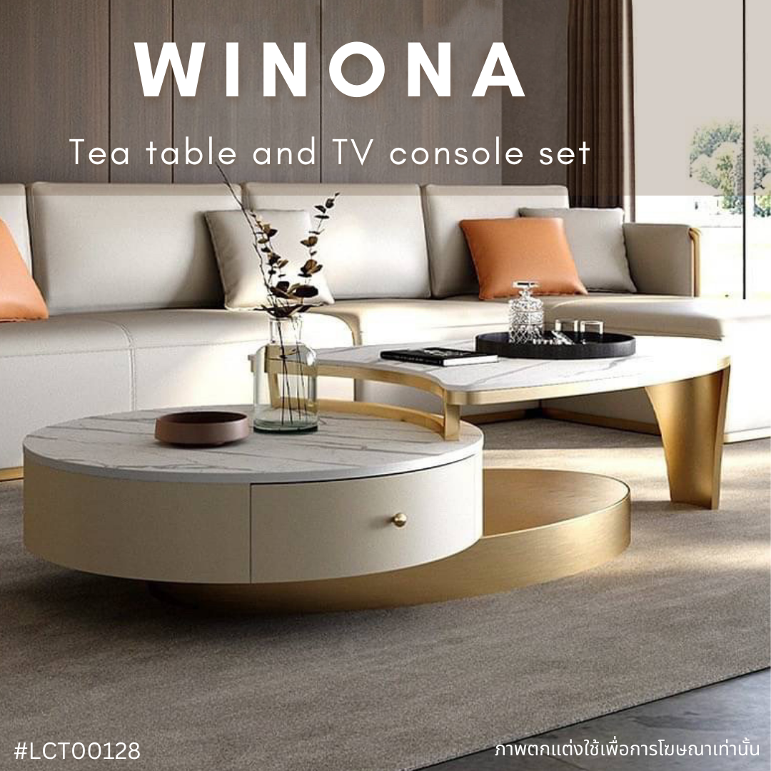 WINONA Tea table and TV console set