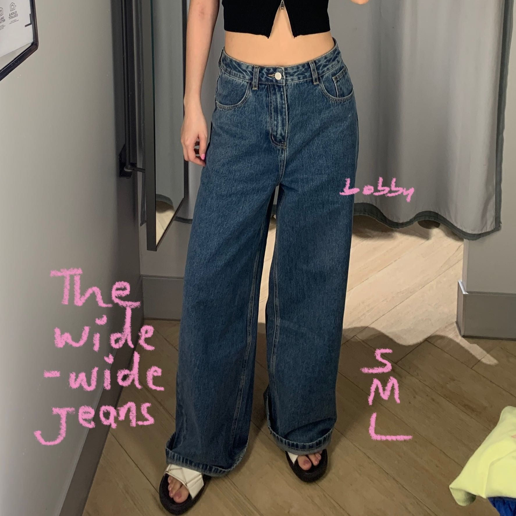 (PRE ORDER) THE WIDE-WIDE JEANS (2colors)
