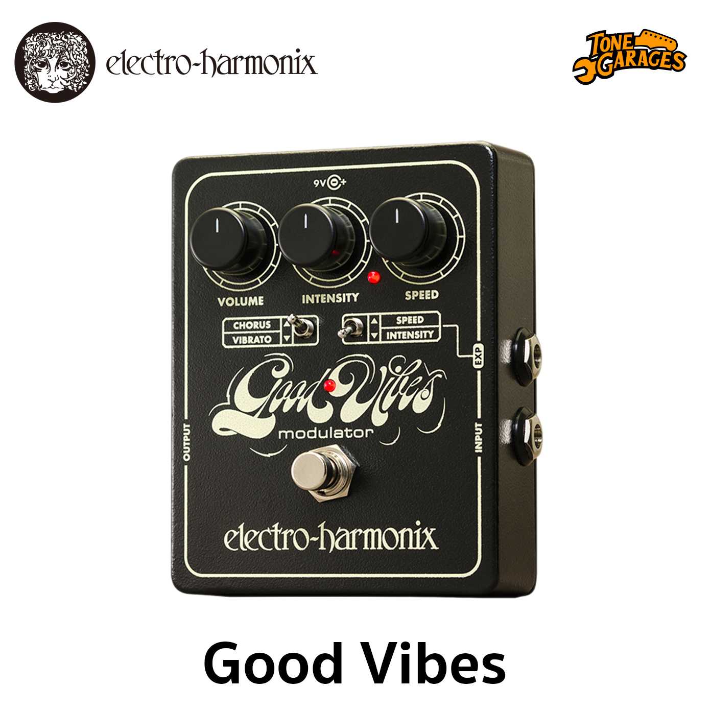 Electro Harmonix Good Vibes Analog Modulator Classic Photocell Vibrato/Chorus เอฟเฟคกีต้าร์