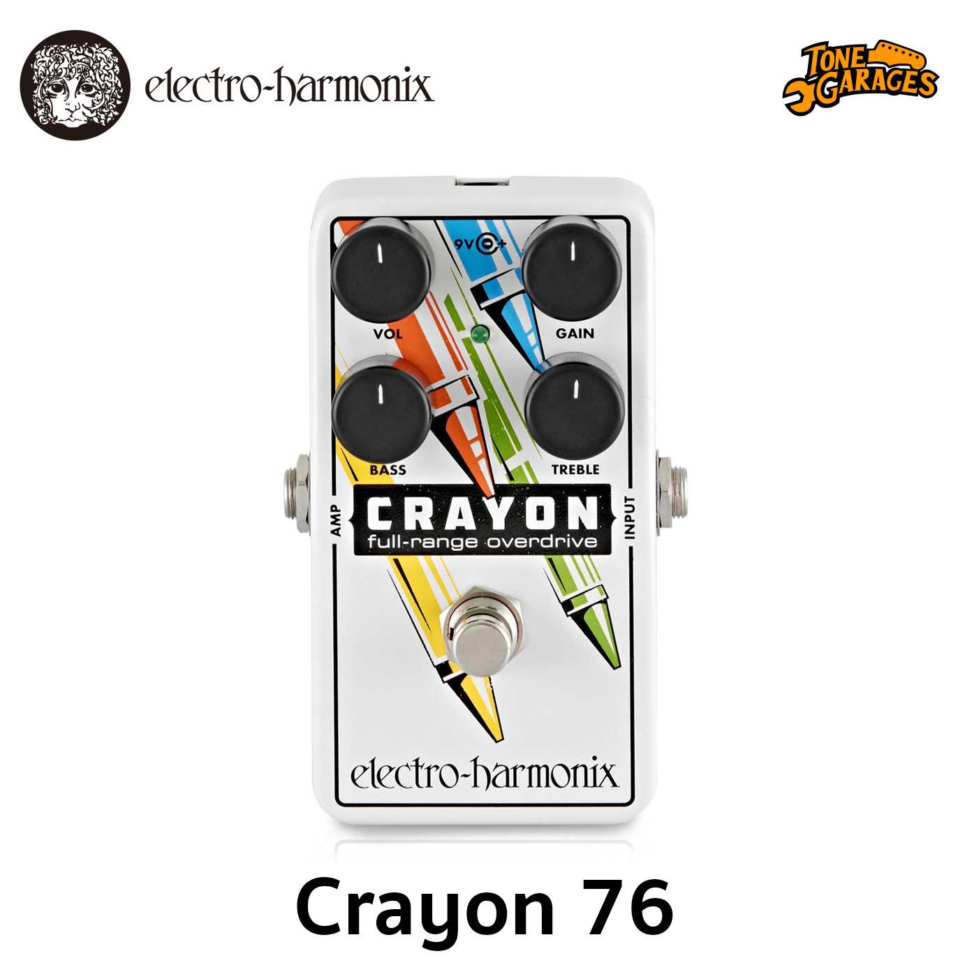 Electro Harmonix Crayon 76 Full-range Overdrive เอฟเฟคกีต้าร์ Made in USA