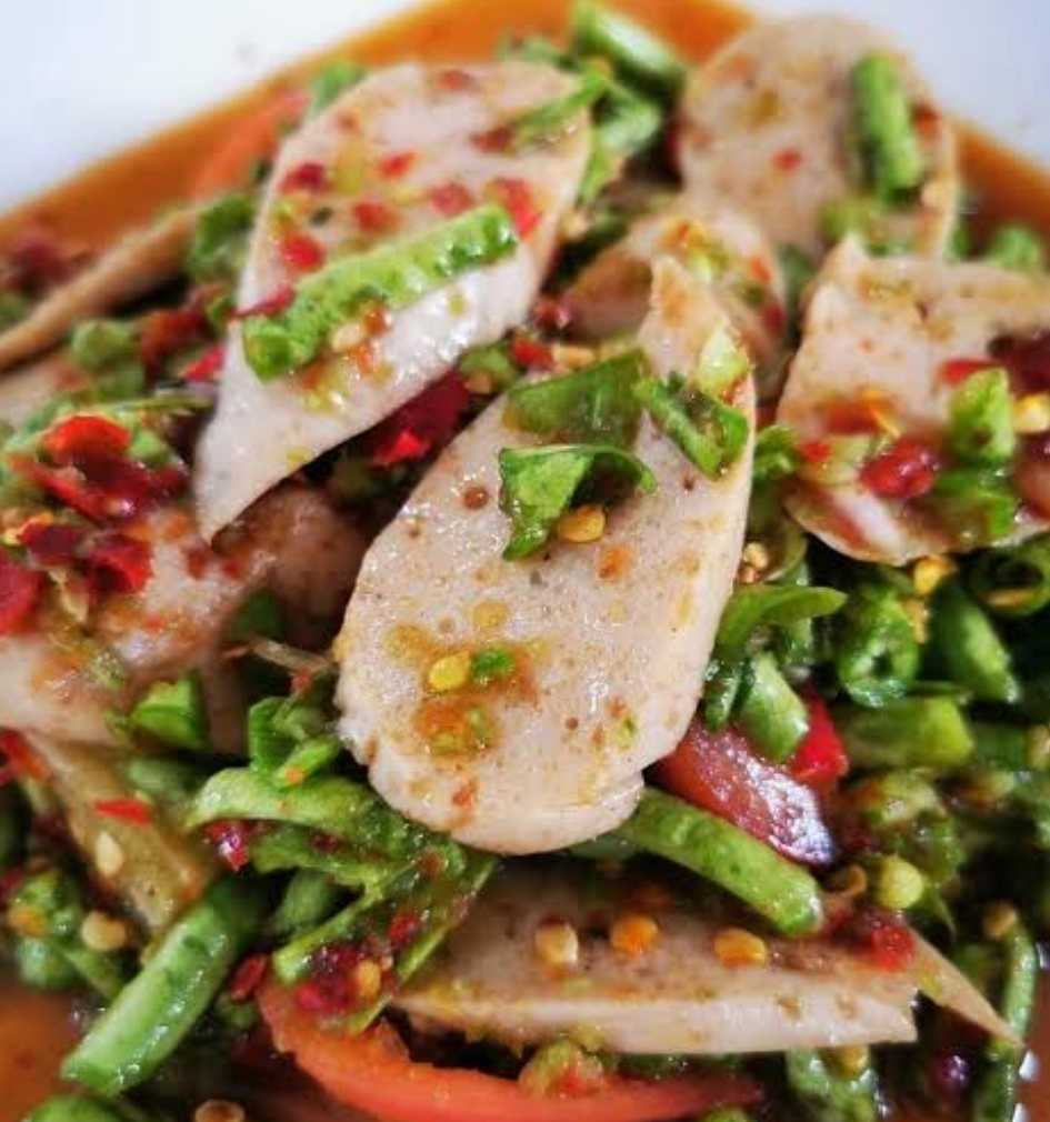 ตำถั่วหมูยอ