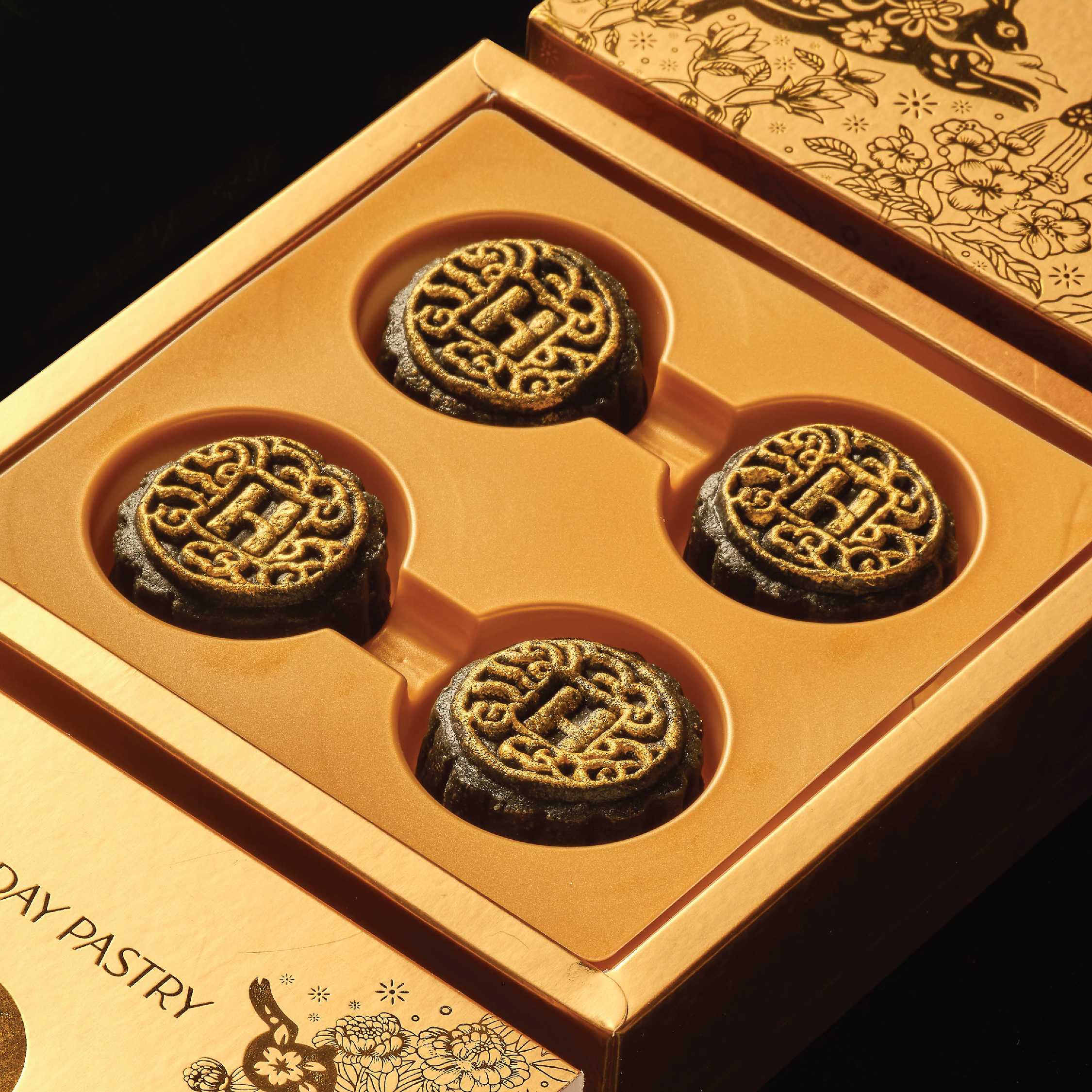 Black Truffle Custard Set (4 PCS)