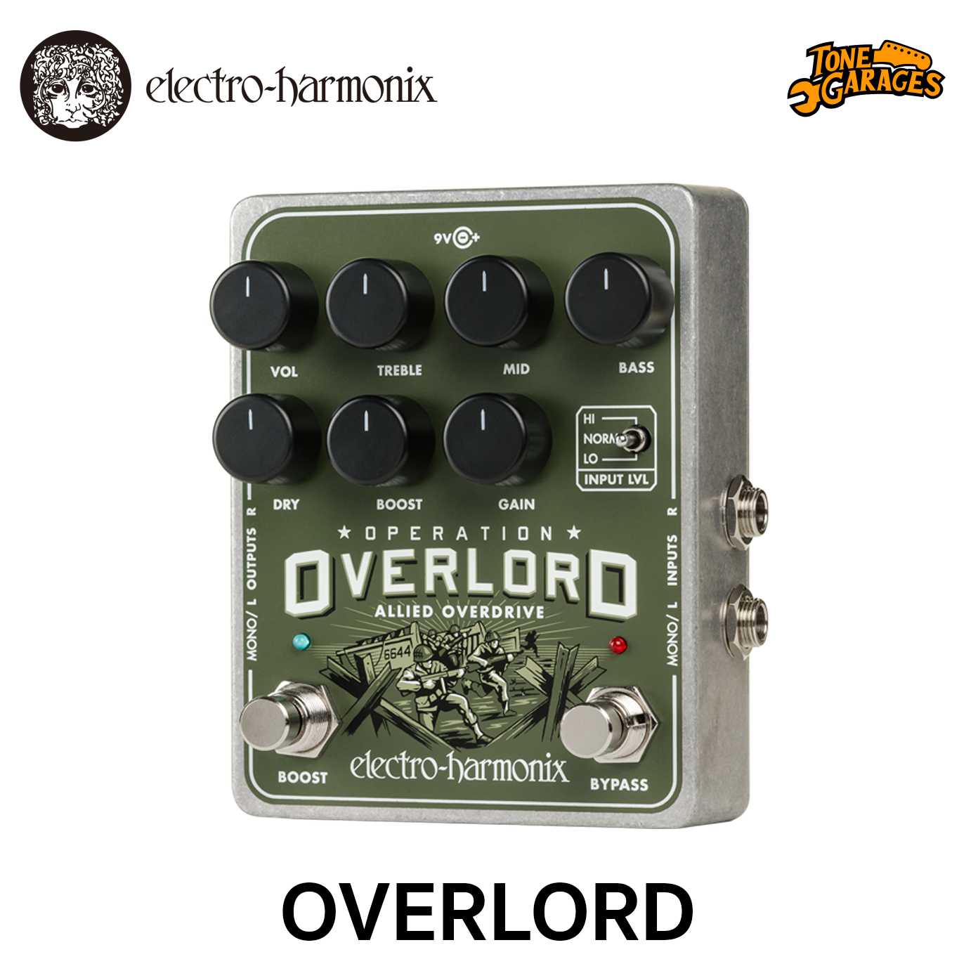 Electro Harmonix Operation Overlord Stereo Overdrive เอฟเฟคกีต้าร์ Made in USA