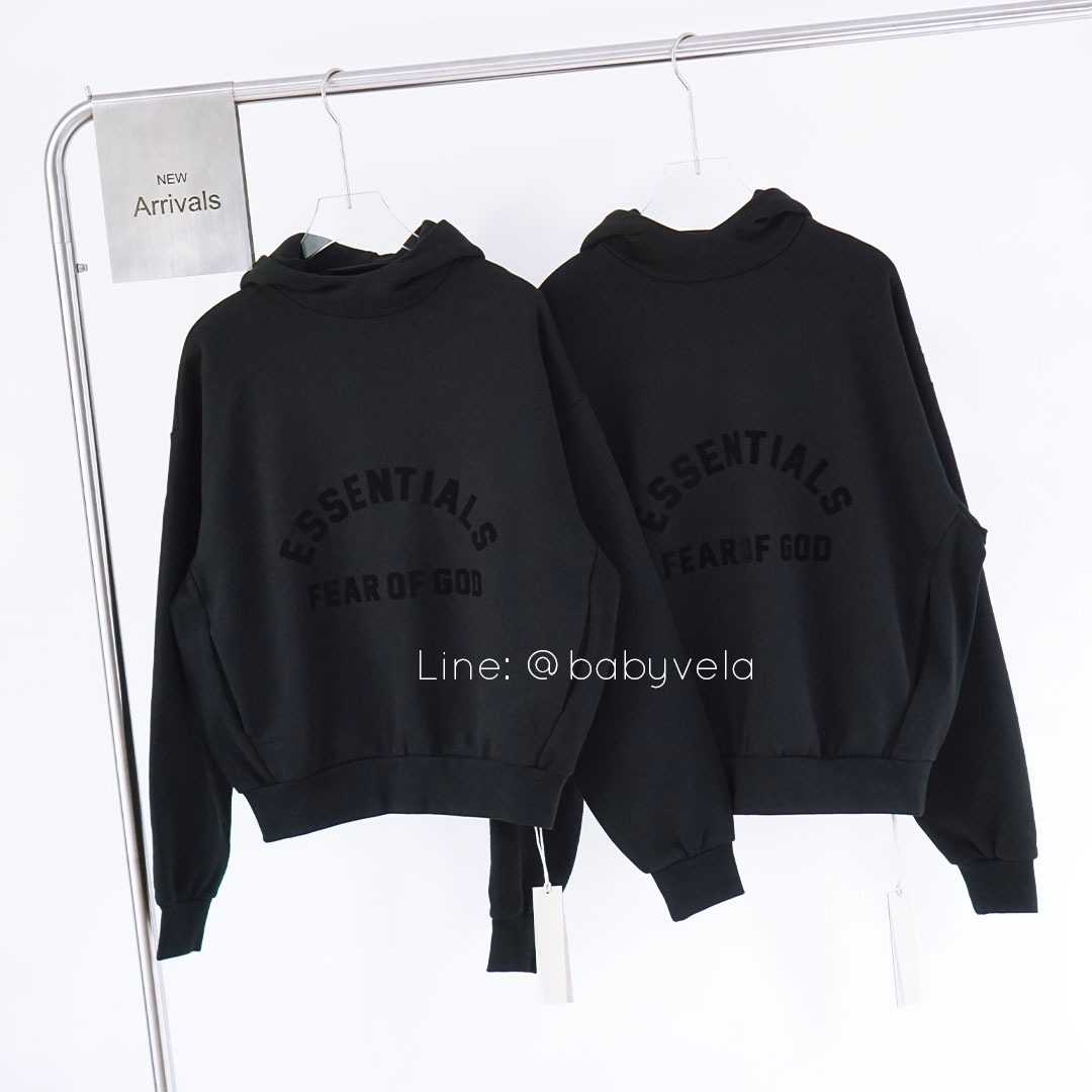Essentials Hoodie (Jet Black)