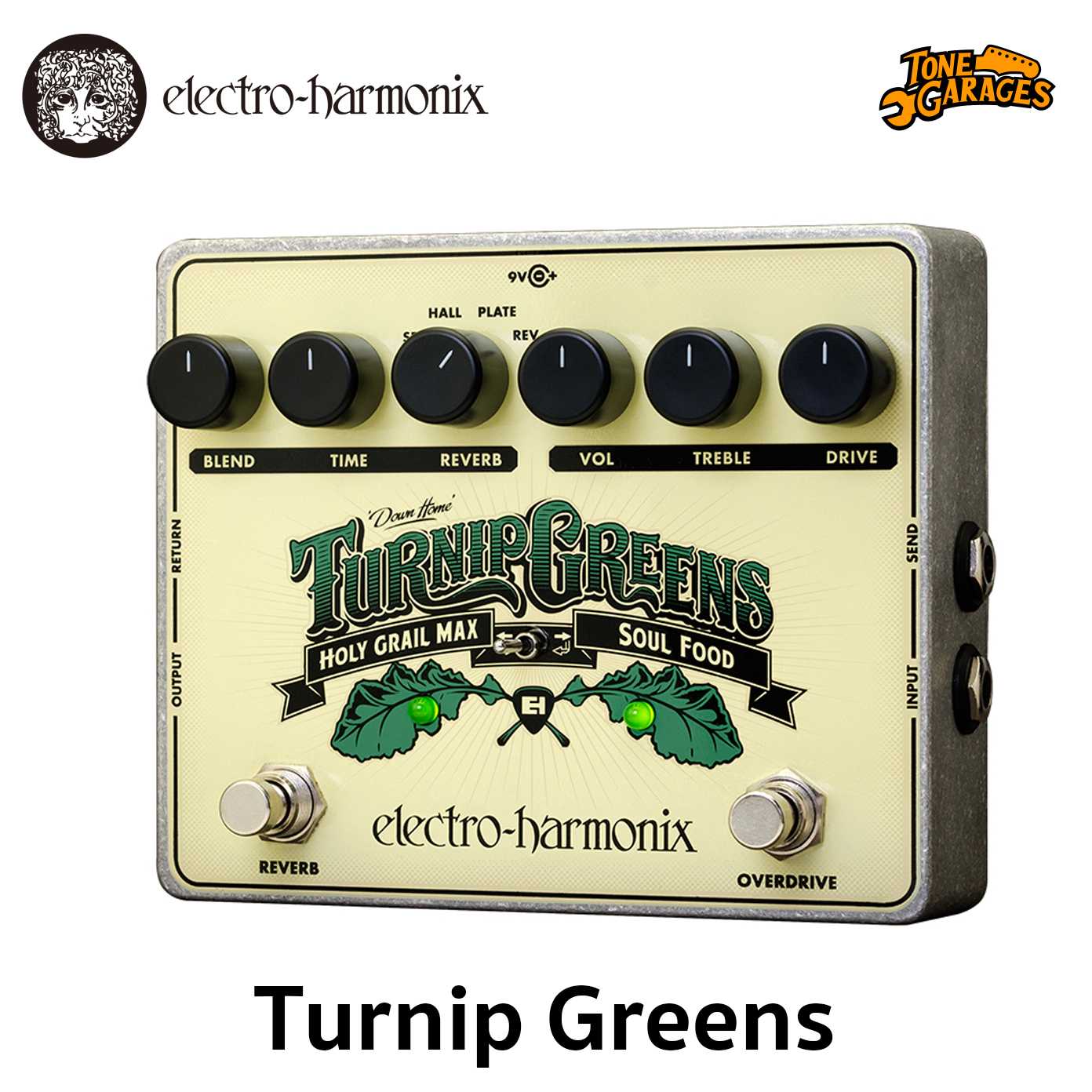 Electro Harmonix Turnip Greens Overdrive / Reverb Multi-Effect มัลติเอฟเฟค กีต้าร์ Made in USA