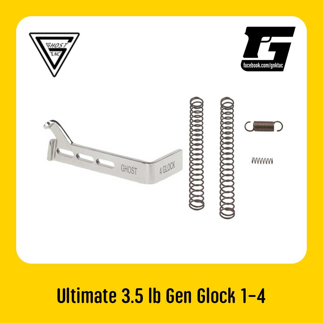 GHOST INC. Ultimate 3.5 lb  Glock Gen 1-4