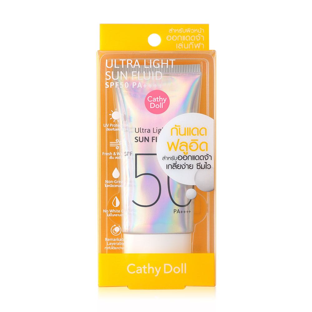 Cathy Doll Ultra Light Sun Fluid SPF50/PA++++ 40ml. (กันแดดฟลูอิด)