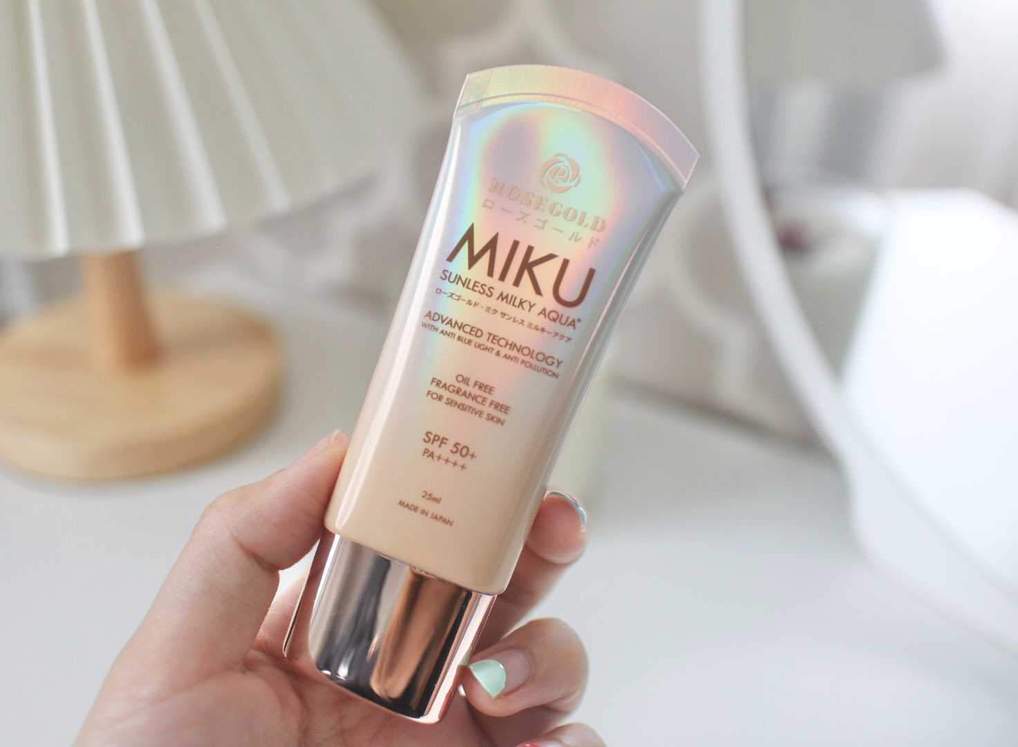 Miku Sunless Milky Aqua+ 1 หลอด | รวมส่งด่วน!