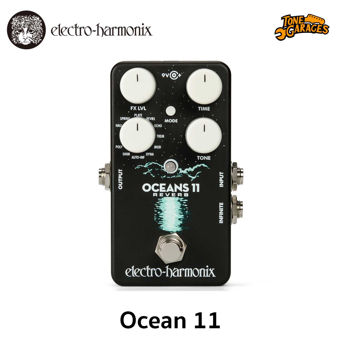Electro Harmonix OCEANS 11 REVERB เอฟเฟค Made in USA