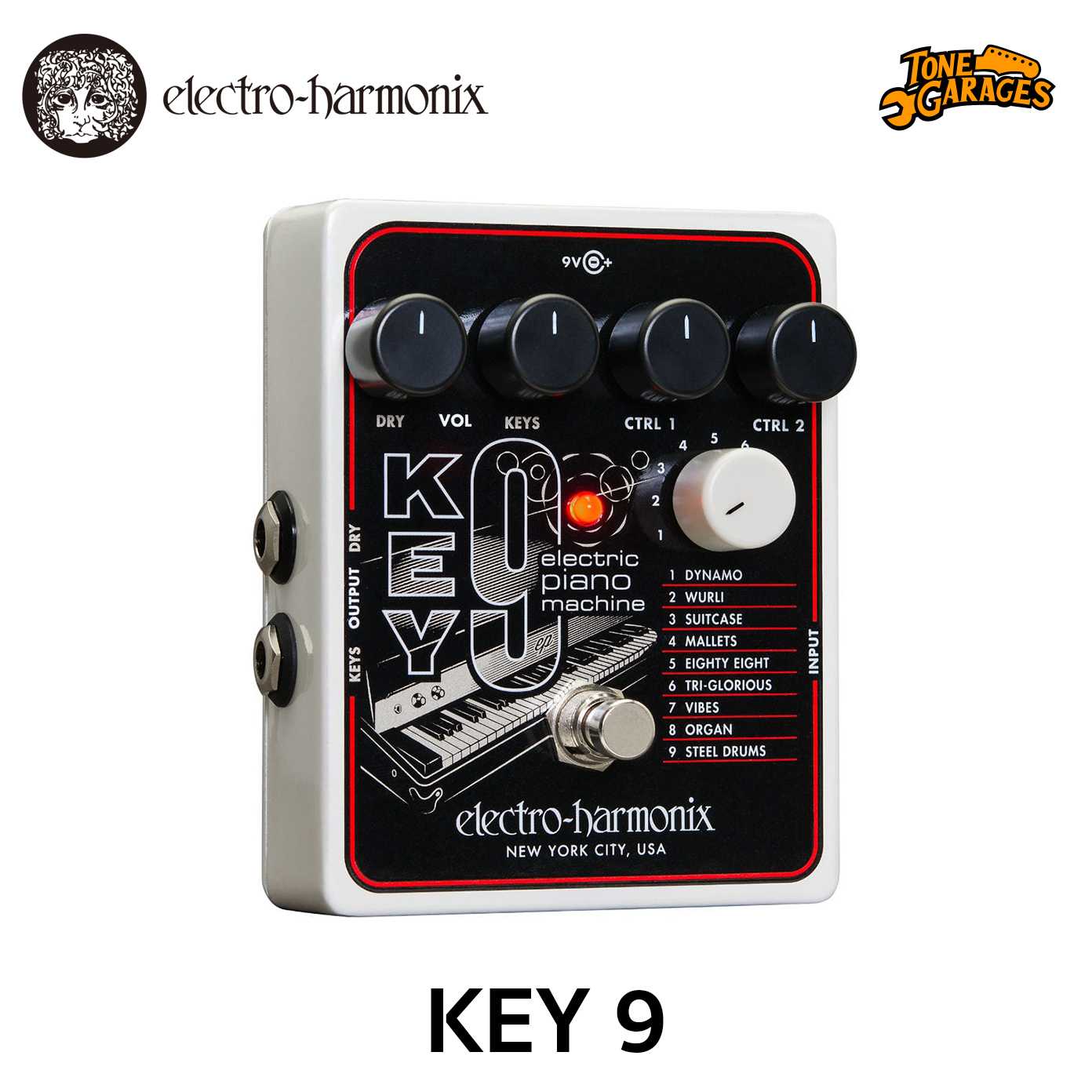 Electro Harmonix Key 9 เอฟเฟคกีต้าร์ Electric Piano Synth Machine