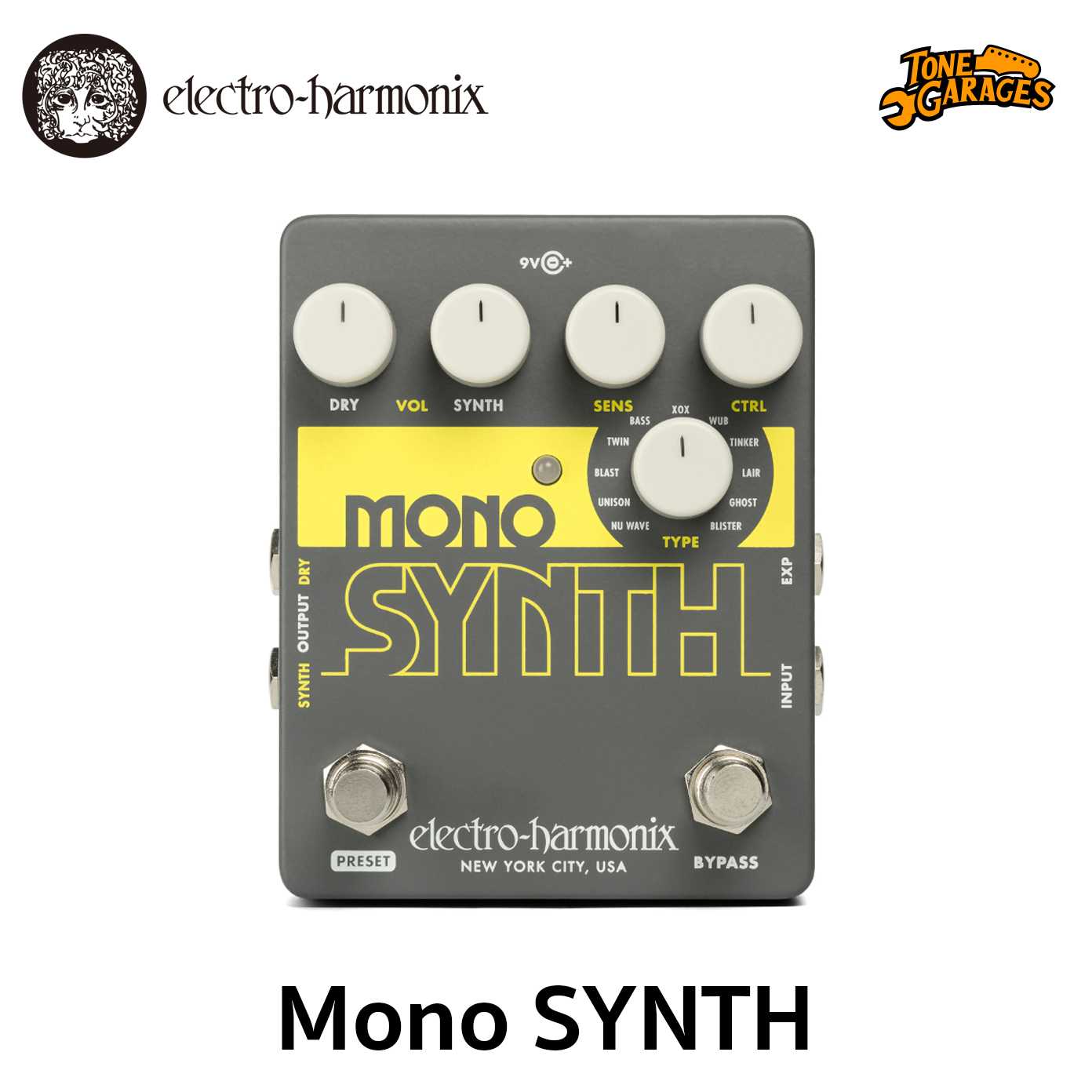 Electro Harmonix  Mono Synth Guitar Synthesizer เอฟเฟคกีต้าร์ Made in USA