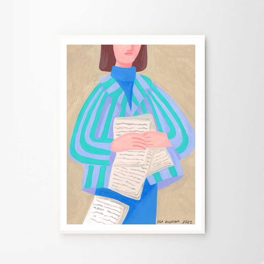 [50 x 70 cm] Love Letters BY Iga Kosicka (ONLY POSTER SIZE 50 x 70 cm.)
