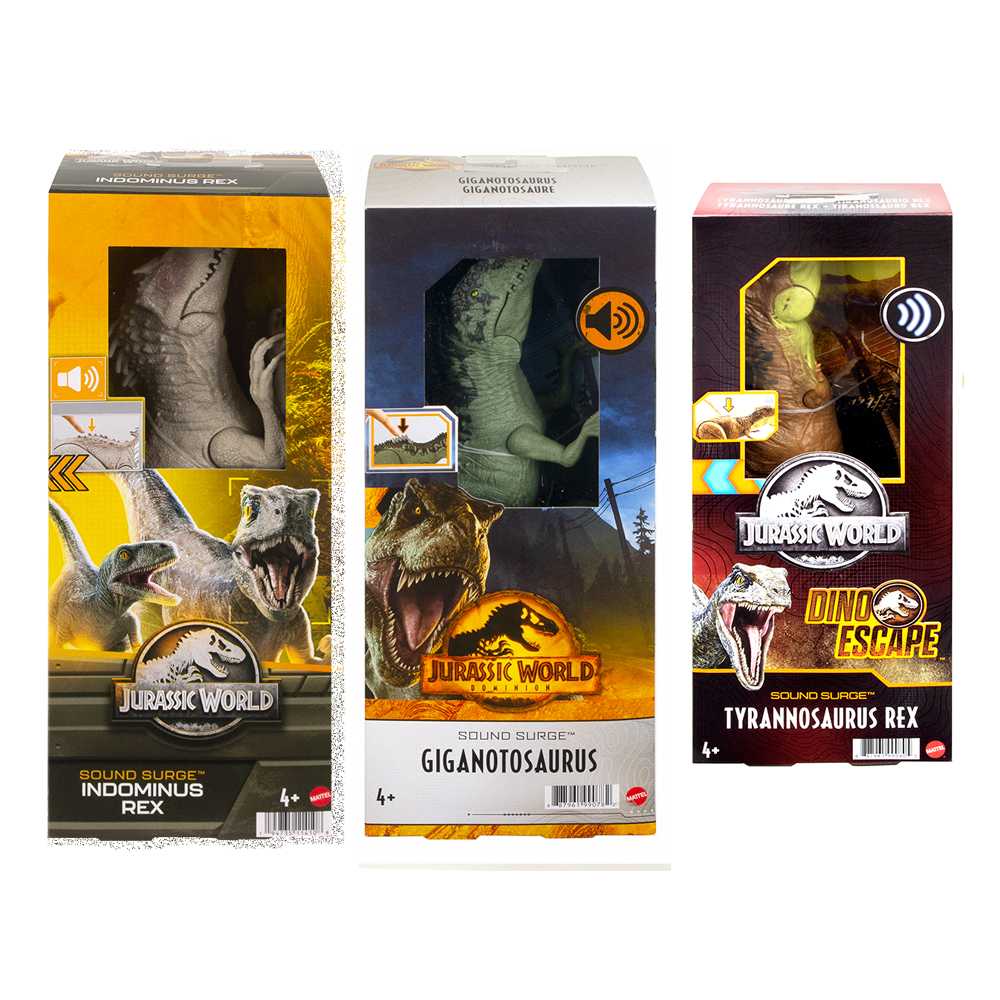 Jurassic World Sound Surge Assortment (HBK19-956E)