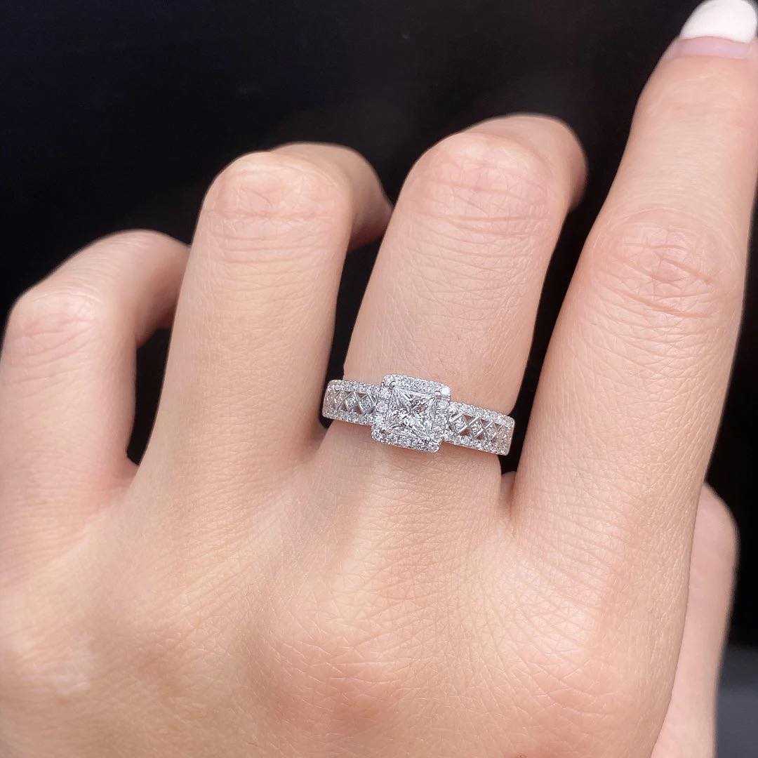 princess diamonds ring ll