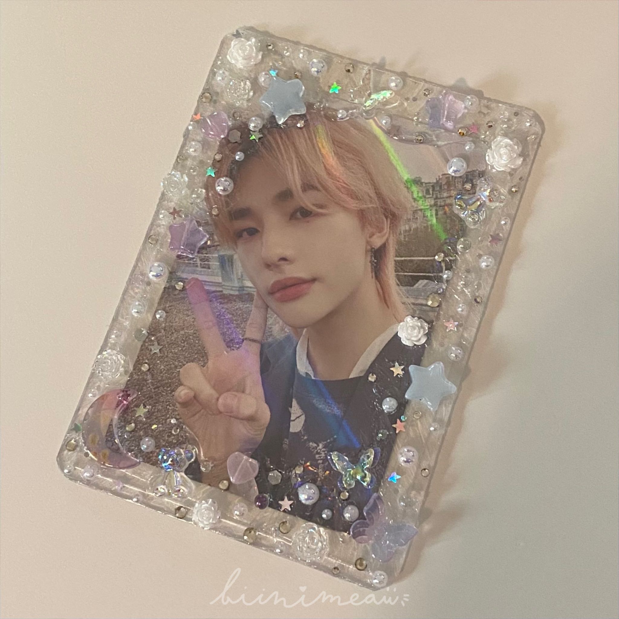  🦋 เฟรมการ์ดวิปครีมใส ✨