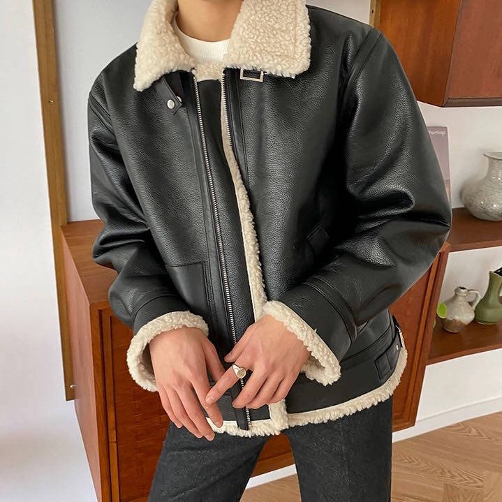 Korea Snow Leather Jacket