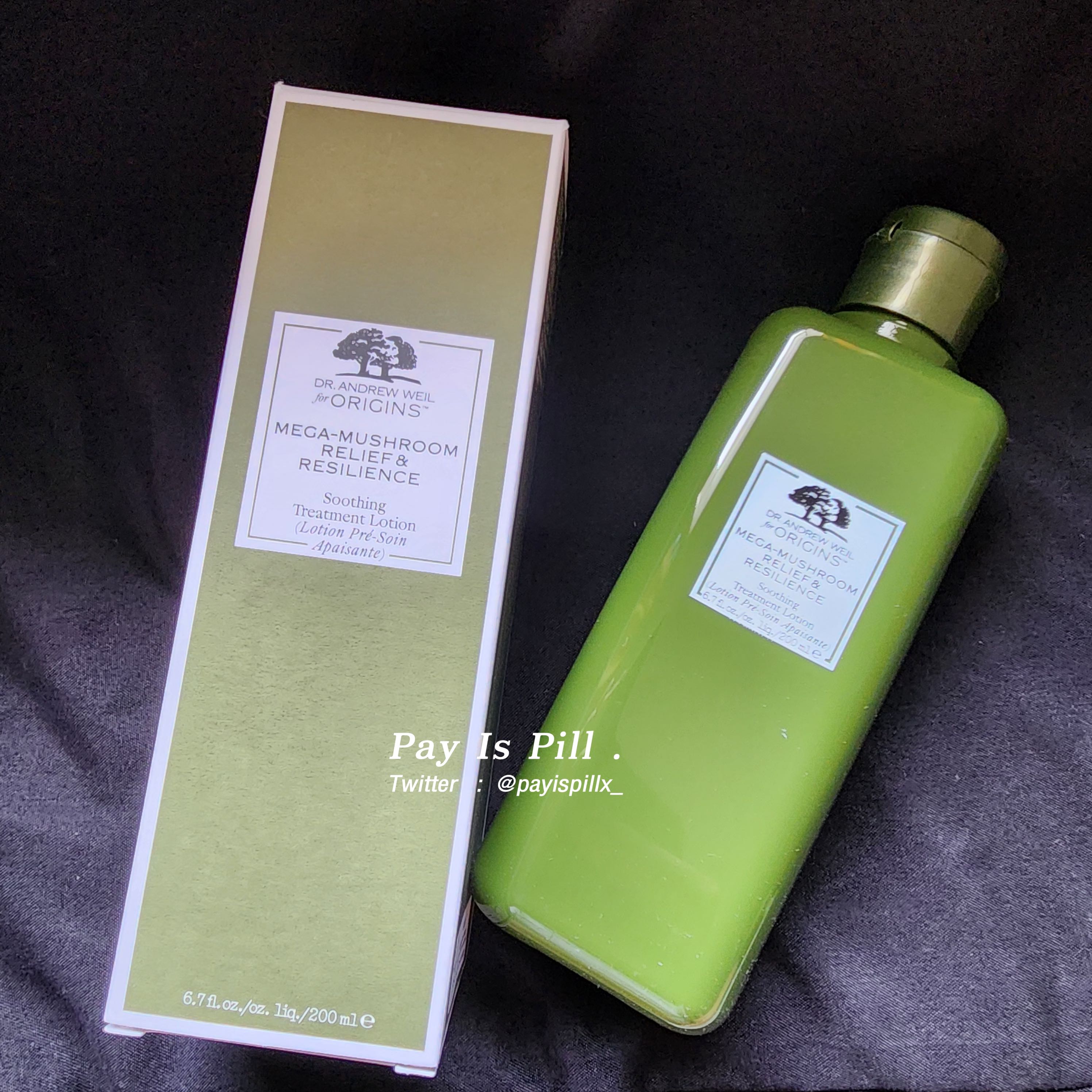 Origins Mega-Mushroom Relief   Resilience Soothing Treatment Lotion 200ml