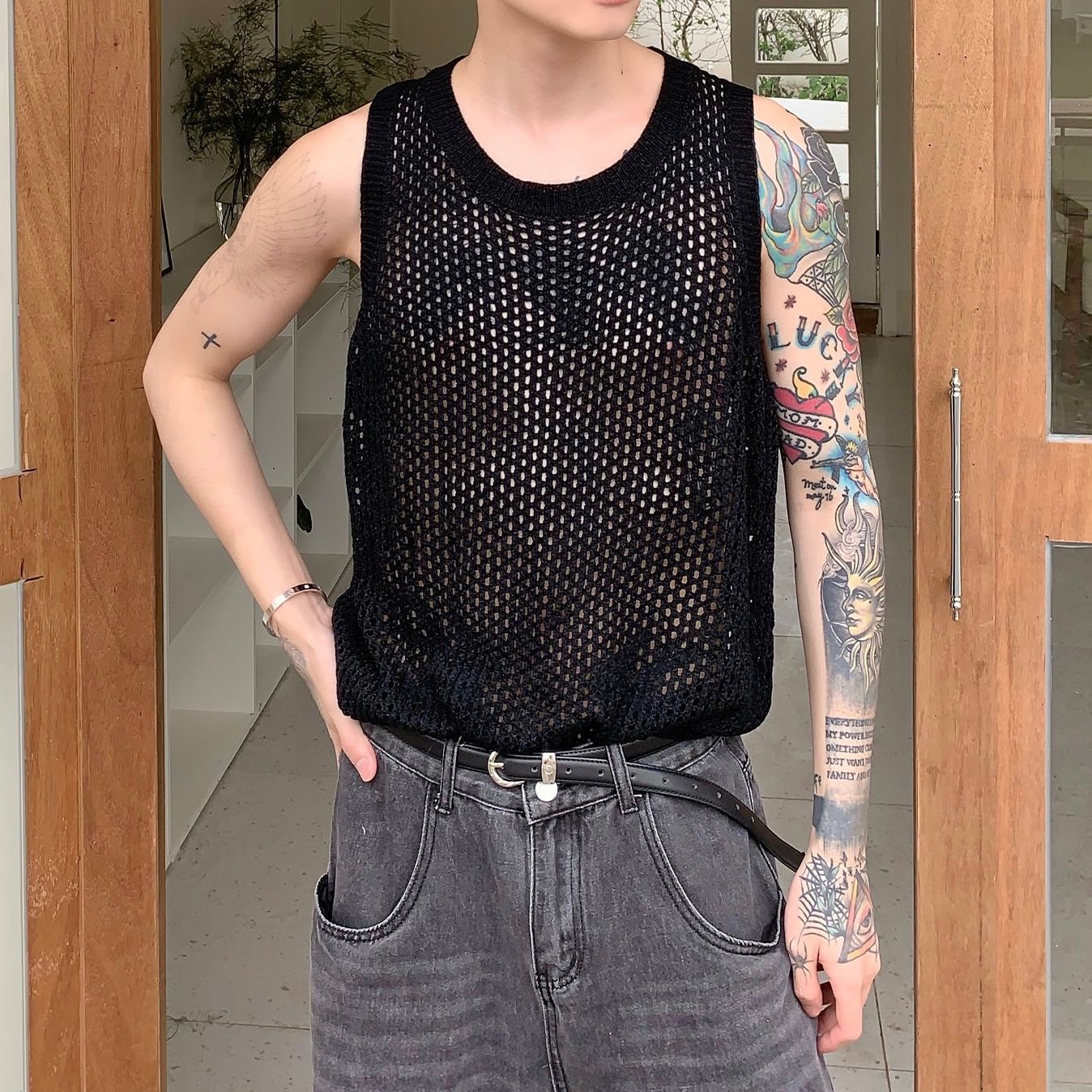 เสื้อกล้ามไหมพรม