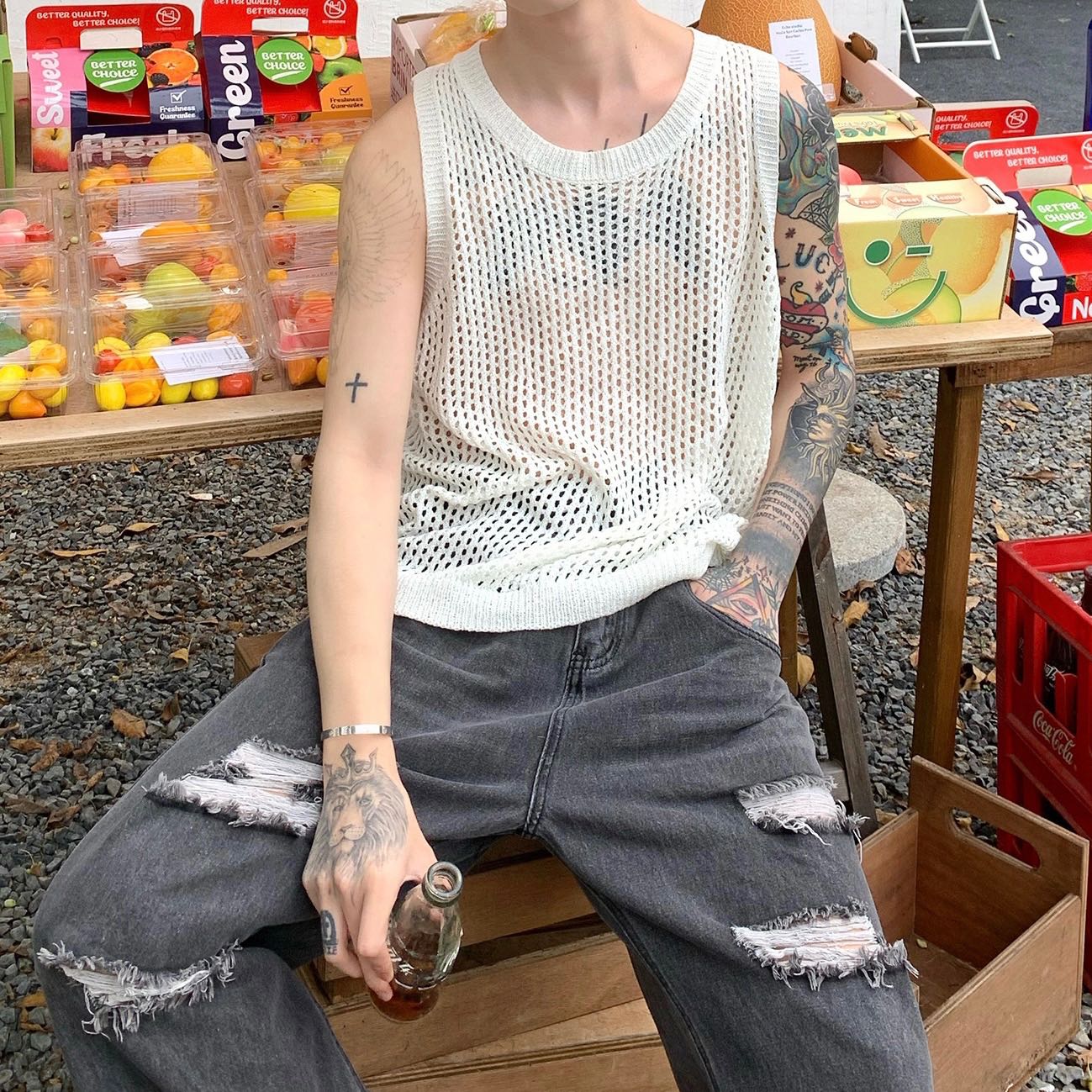 เสื้อกล้ามไหมพรม