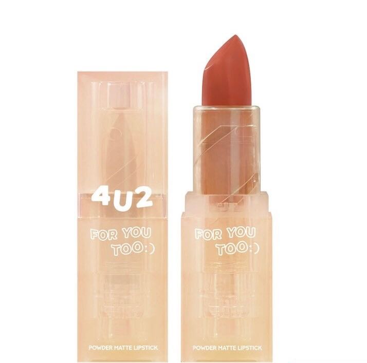 (ส่งต่อ) 4U2 Powder Matte Lipstick no.05