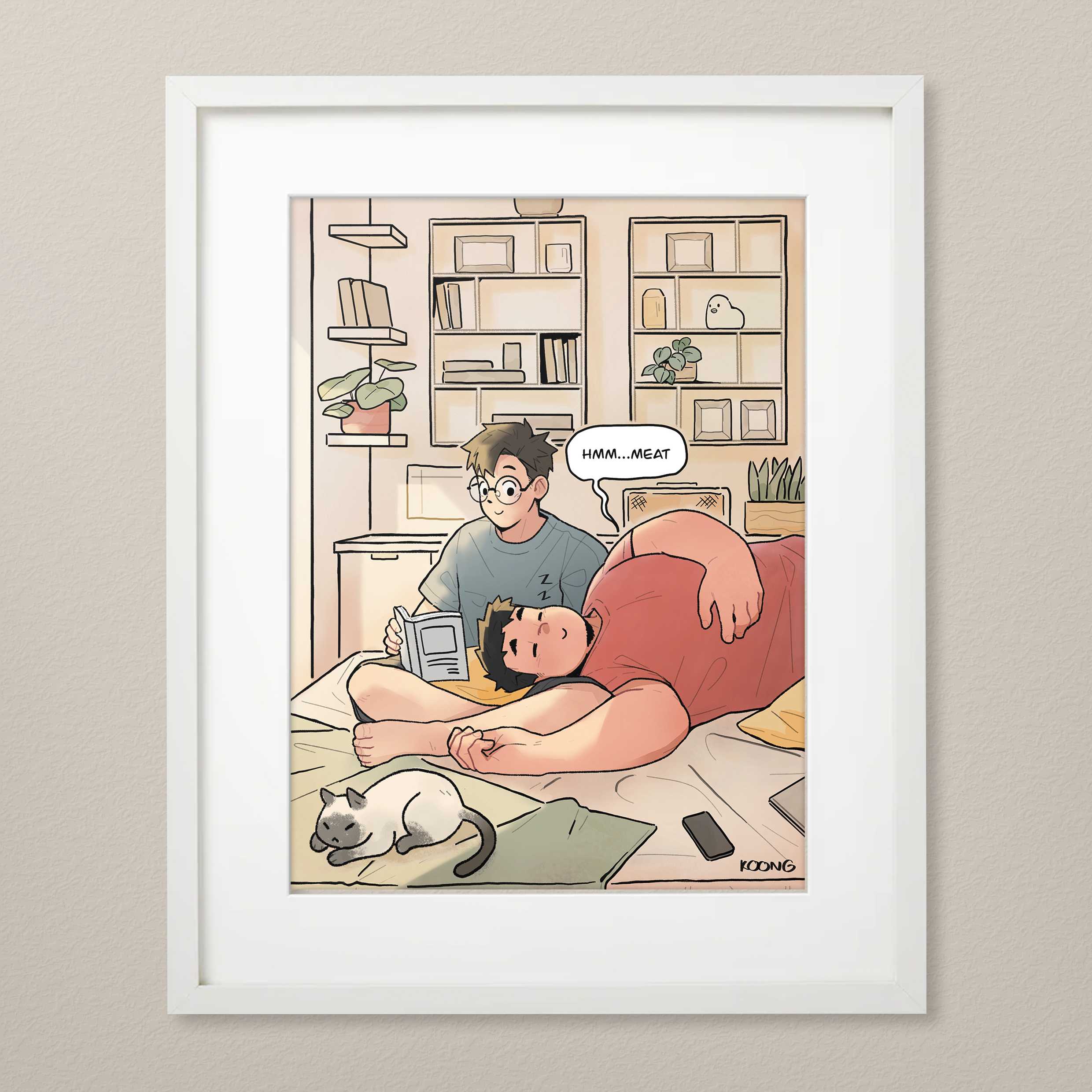 Favorite Pillow Art Print