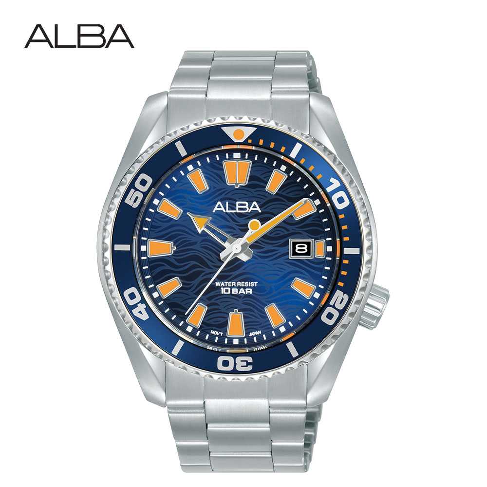 ALBA นาฬิกาข้อมือ Sportive Quartz รุ่น AS9R67X ขนาด 43.5 mm.