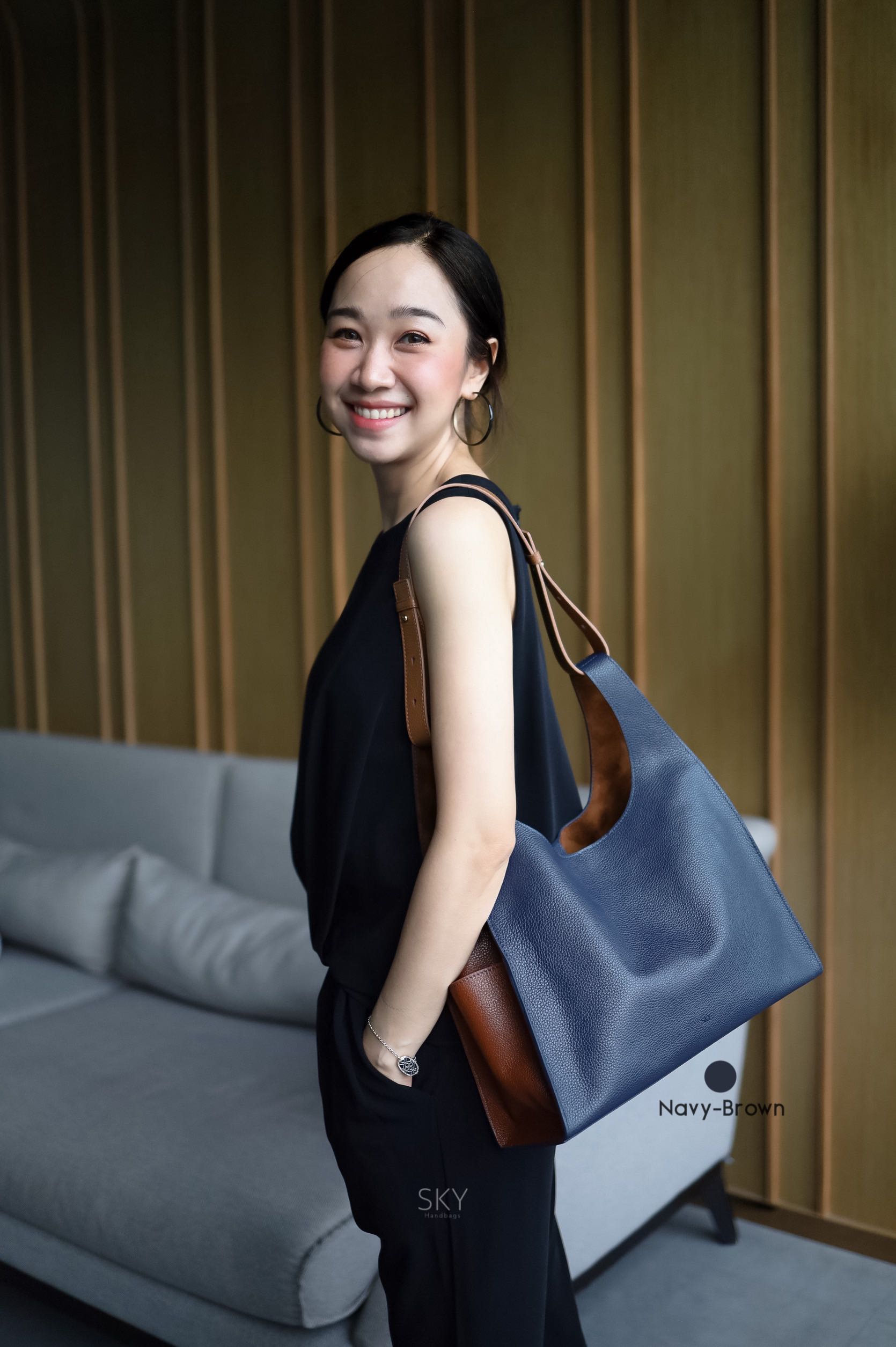 ALLGood Series: Navy-Brown