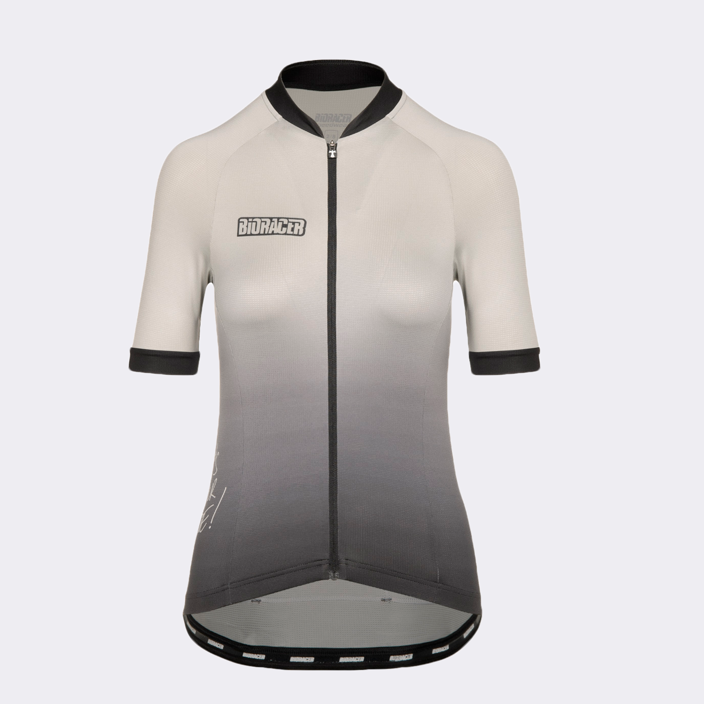 ชุดปั่นจักรยาน METALIX JERSEY WOMEN GREY GRADIANT