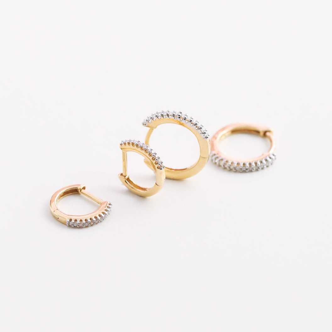 EARRING - Diana Diamond 1 cm