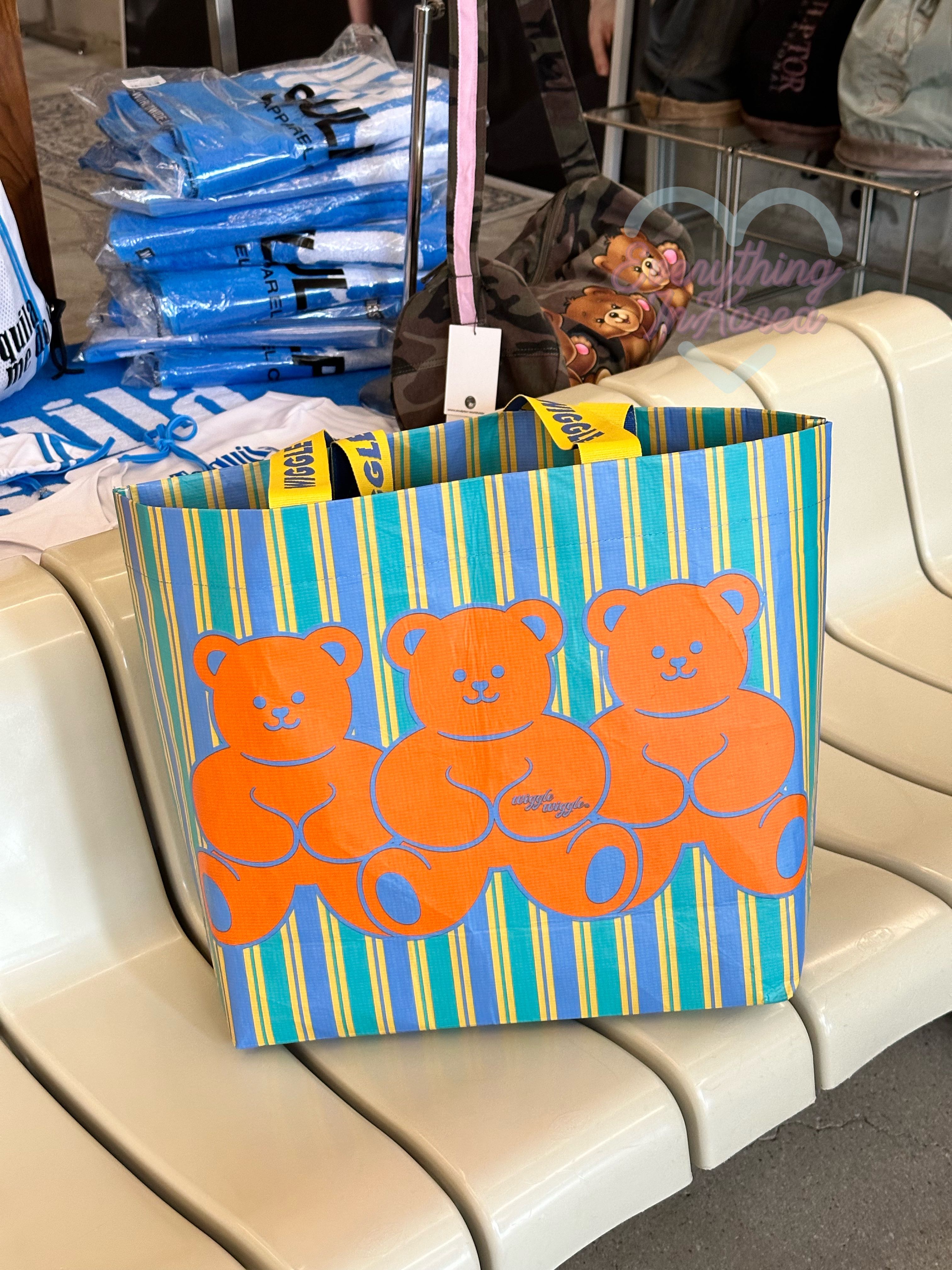 (พร้อมส่ง&พรี.)Wiggle Wiggle Reusable Shopper’s Bag 