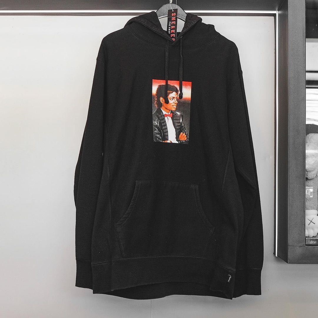 Supreme Michael Jackson Hoodie Black 