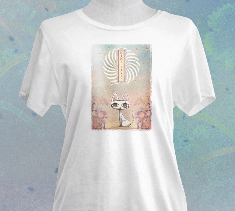 White Car T-shirt