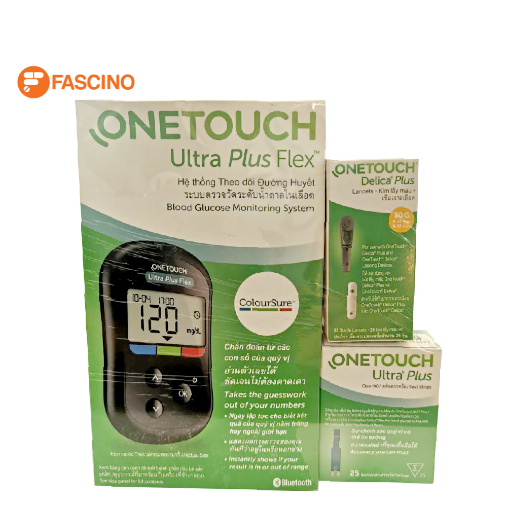 One Touch เครื่องวัดน้ำตาล Ultra Plus Flex Set