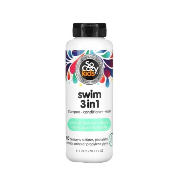 Swim Shampoo แชมพู ครีมนวด ครีมอาบน้ำ 3in 1ล้างคลอรีนสำหรับเด็ก