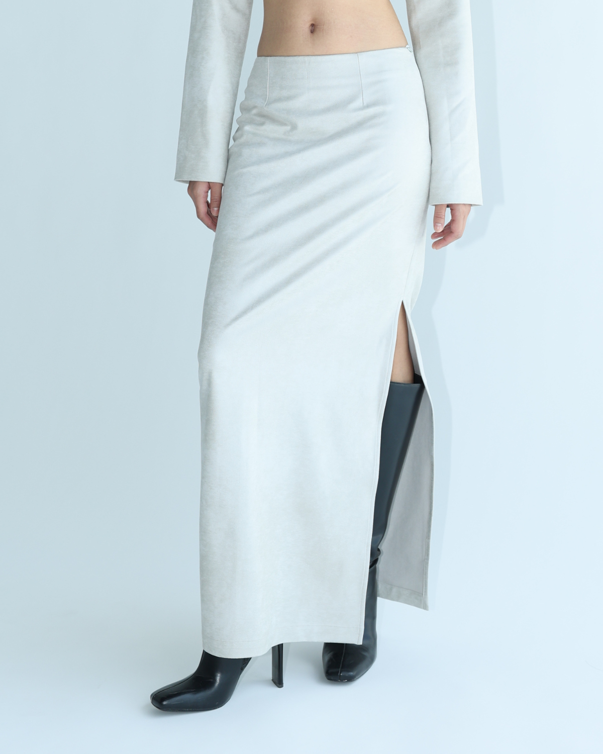 Essential suede skirt best sale
