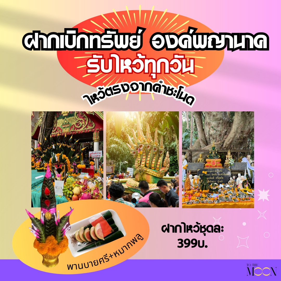 ชุดไหว้พญานาค เบิกทรัพย์