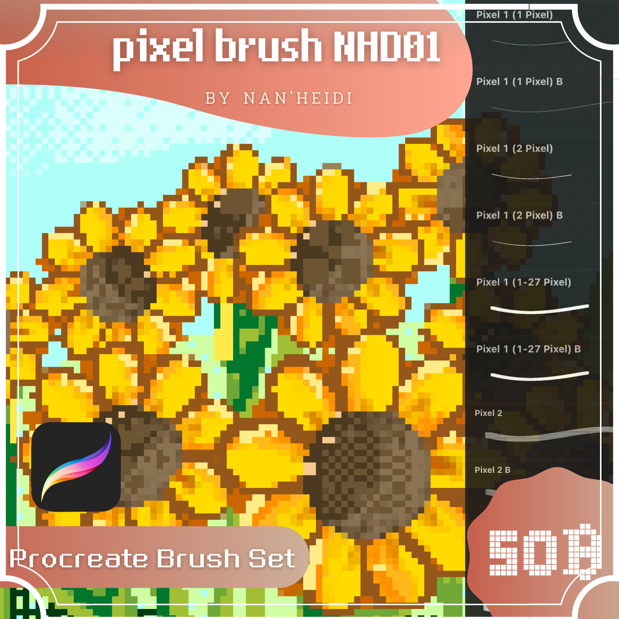 Pixel brush NHD 01 B11
