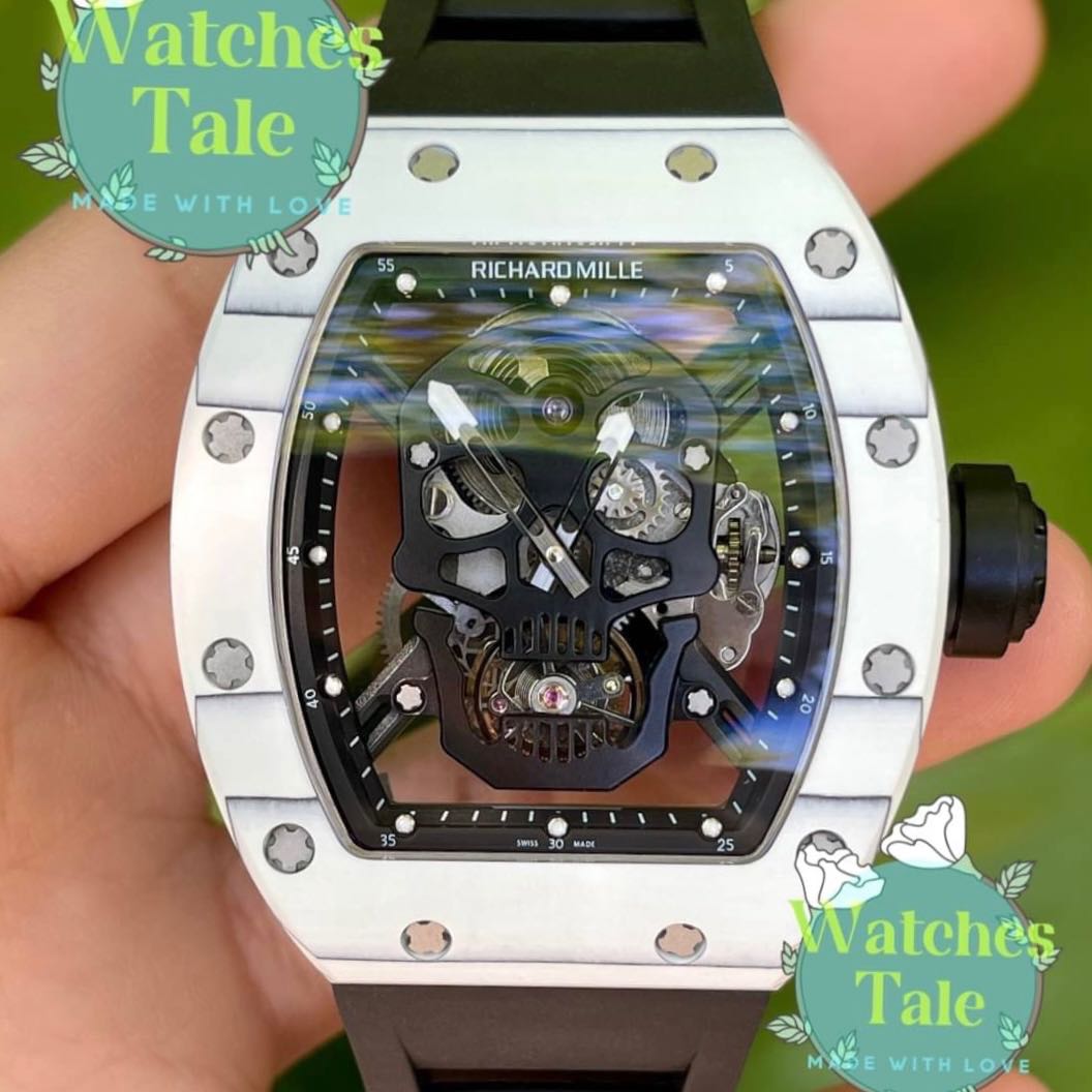 Richard Mille RM 052-01 Black Skull in White Limited JB