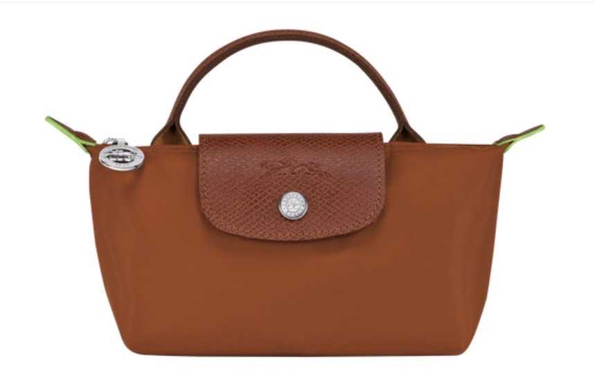กระเป๋าถือ Longchamp รุ่น Extra Small Le Pliage Pouch สีน้ำตาล (Cognac)